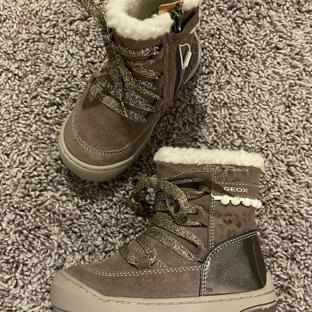 Geox toddler girls Jay J boot. Size 8 us EU 24. NIB - Picture 8 of 8